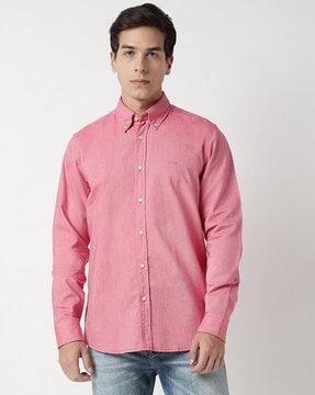 organic oxford cotton regular fit shirt