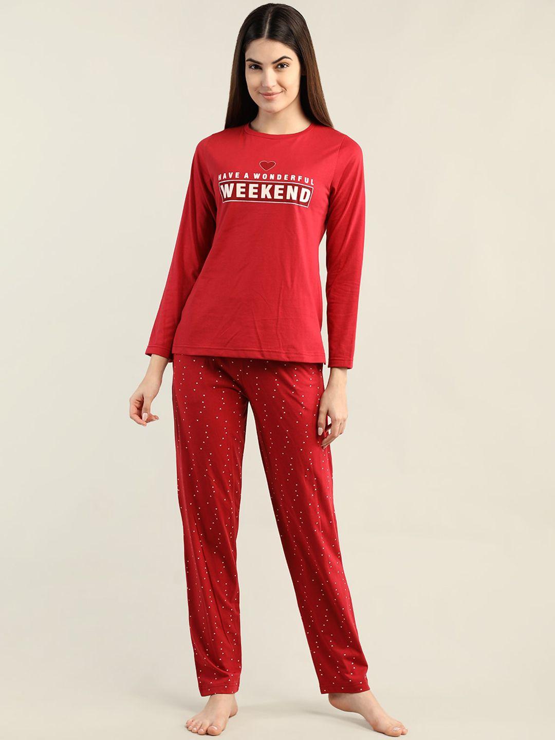 organzaa-women-printed-t-shirt-&-pyjama-night-suit