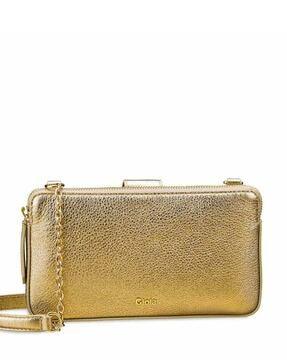 oriana mini metallic sling bag