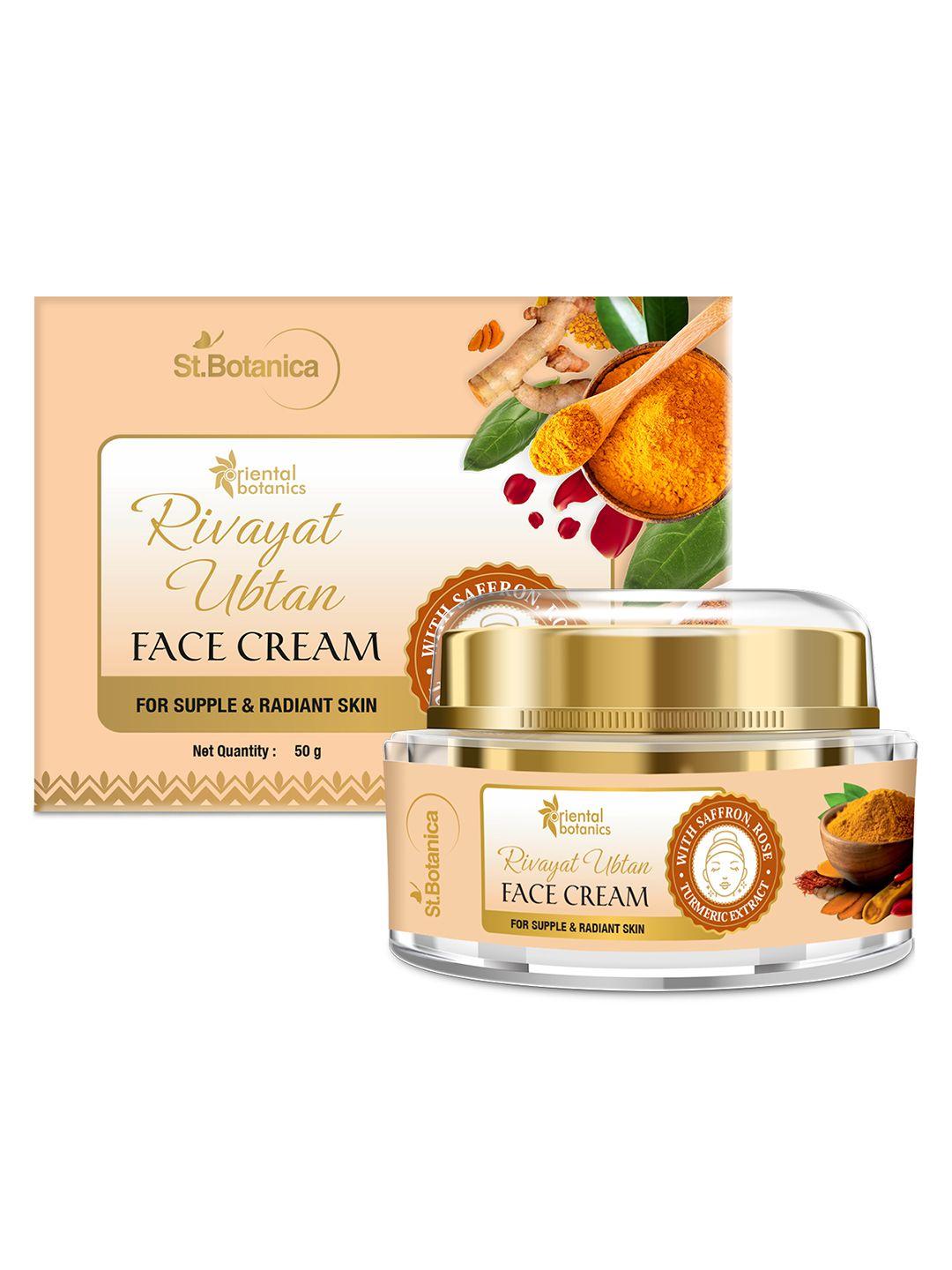 oriental botanics unisex rivayat ubtan face cream 50g