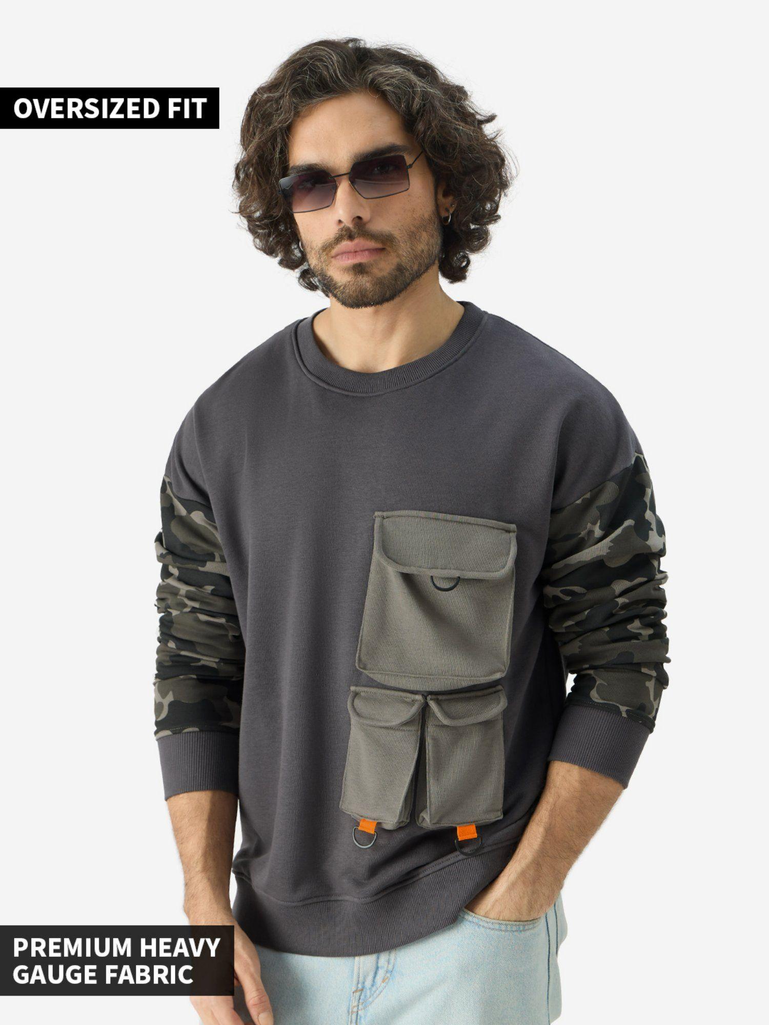 original black ops men oversized sweatshirts