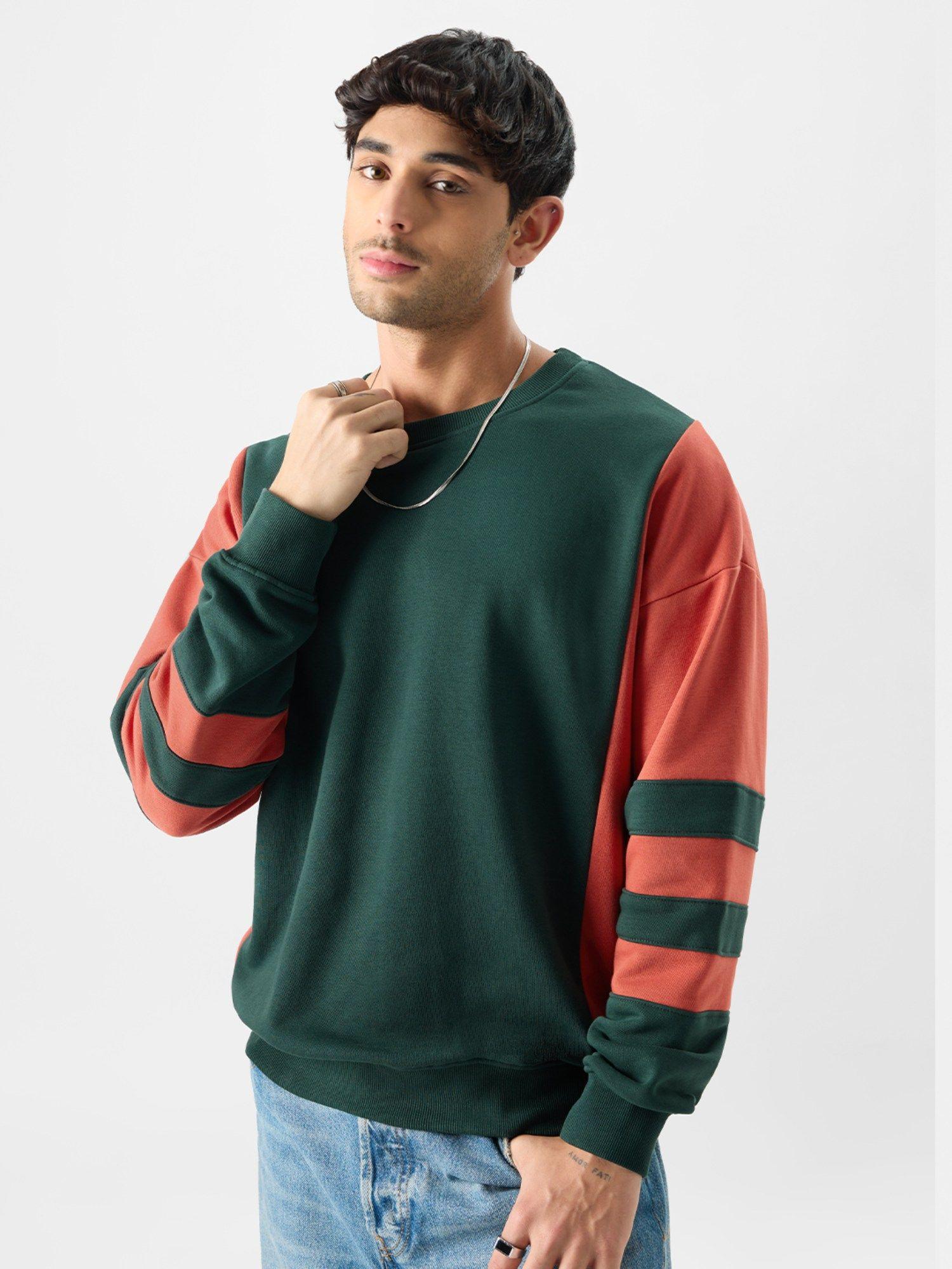 original emerald clay men oversized sweatshirt