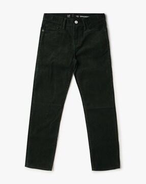 original fit corduroy trousers