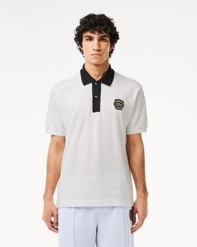 original l.12.12 logo badge polo t-shirt