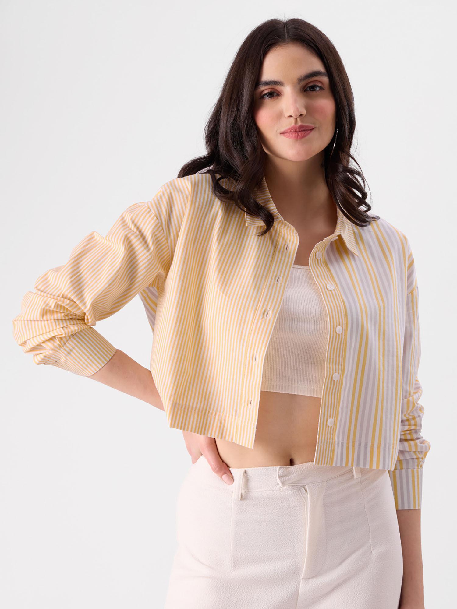 original lemon drop boxy fit shirts for womens