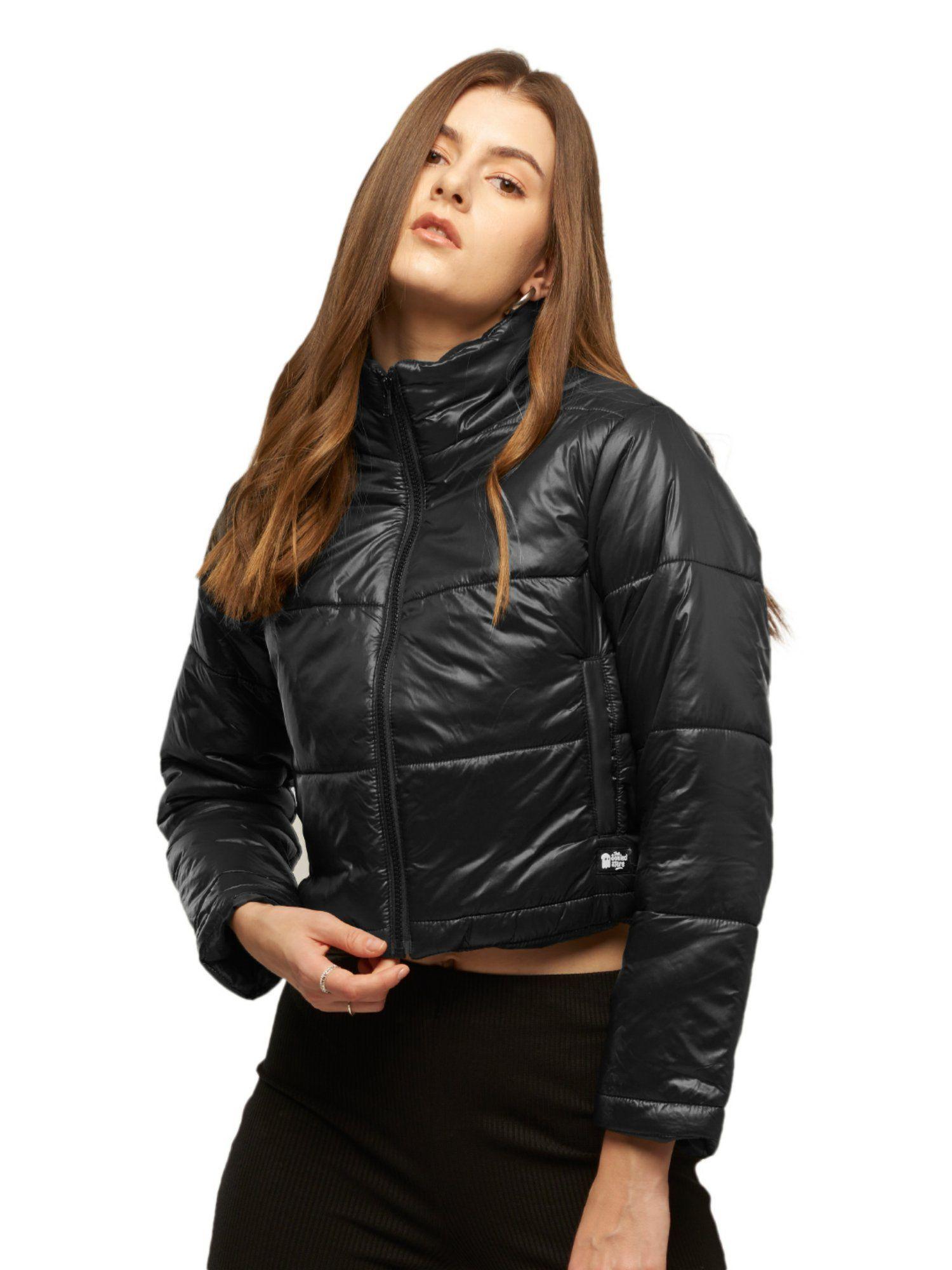 original solids black women jacket