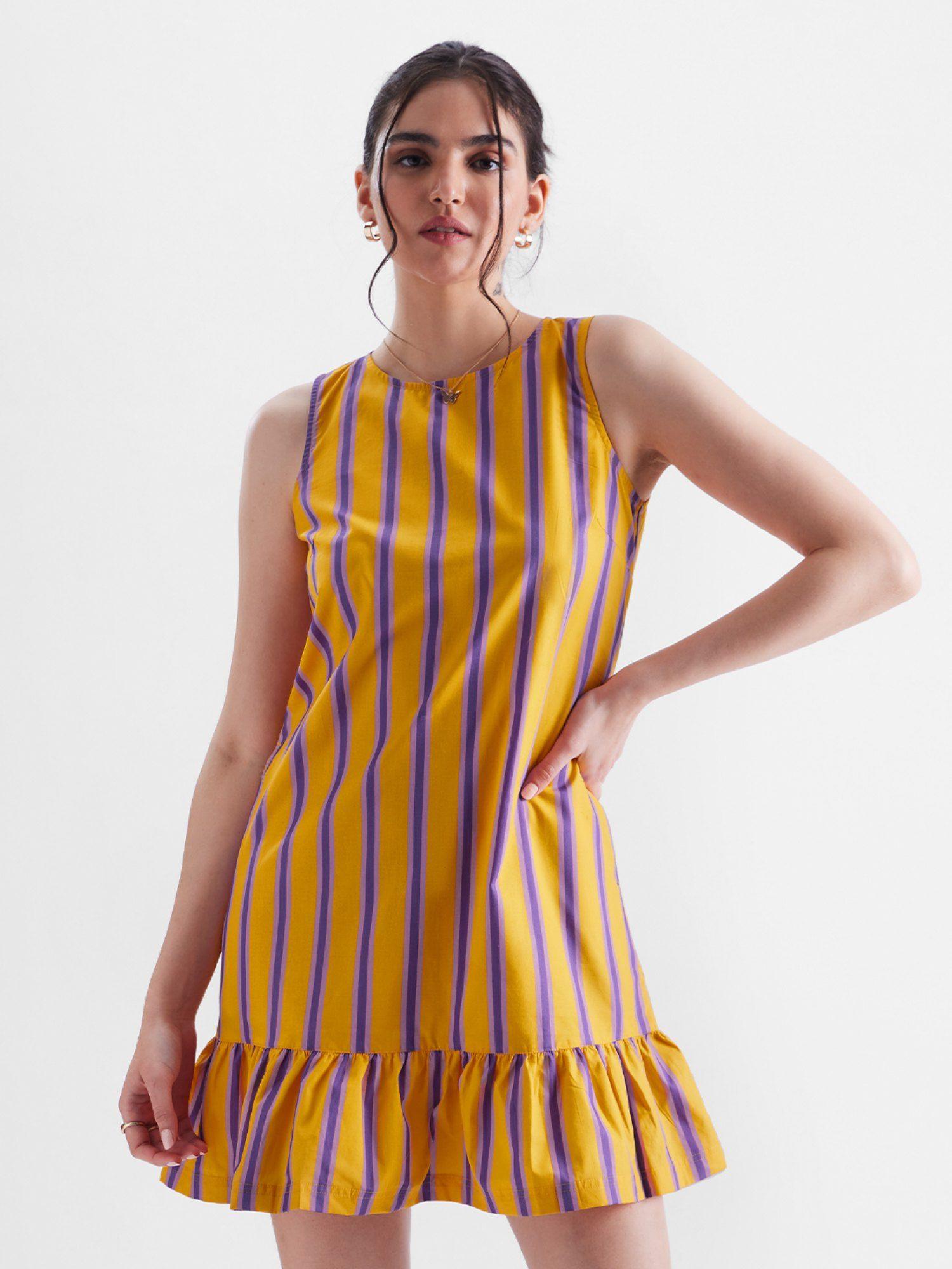 original stripes: laguna and gold dresses for womens