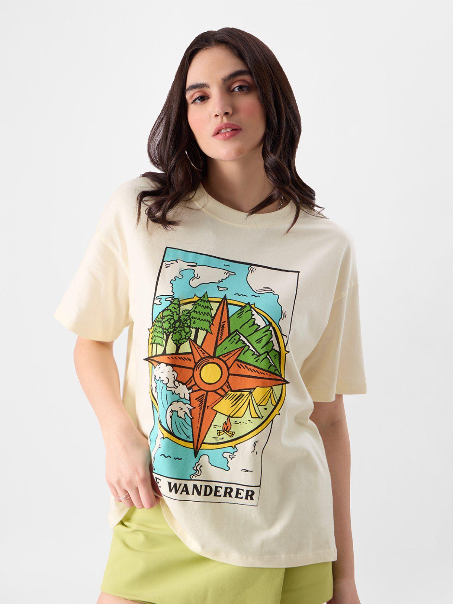 original the wanderer oversized t-shirts for womens