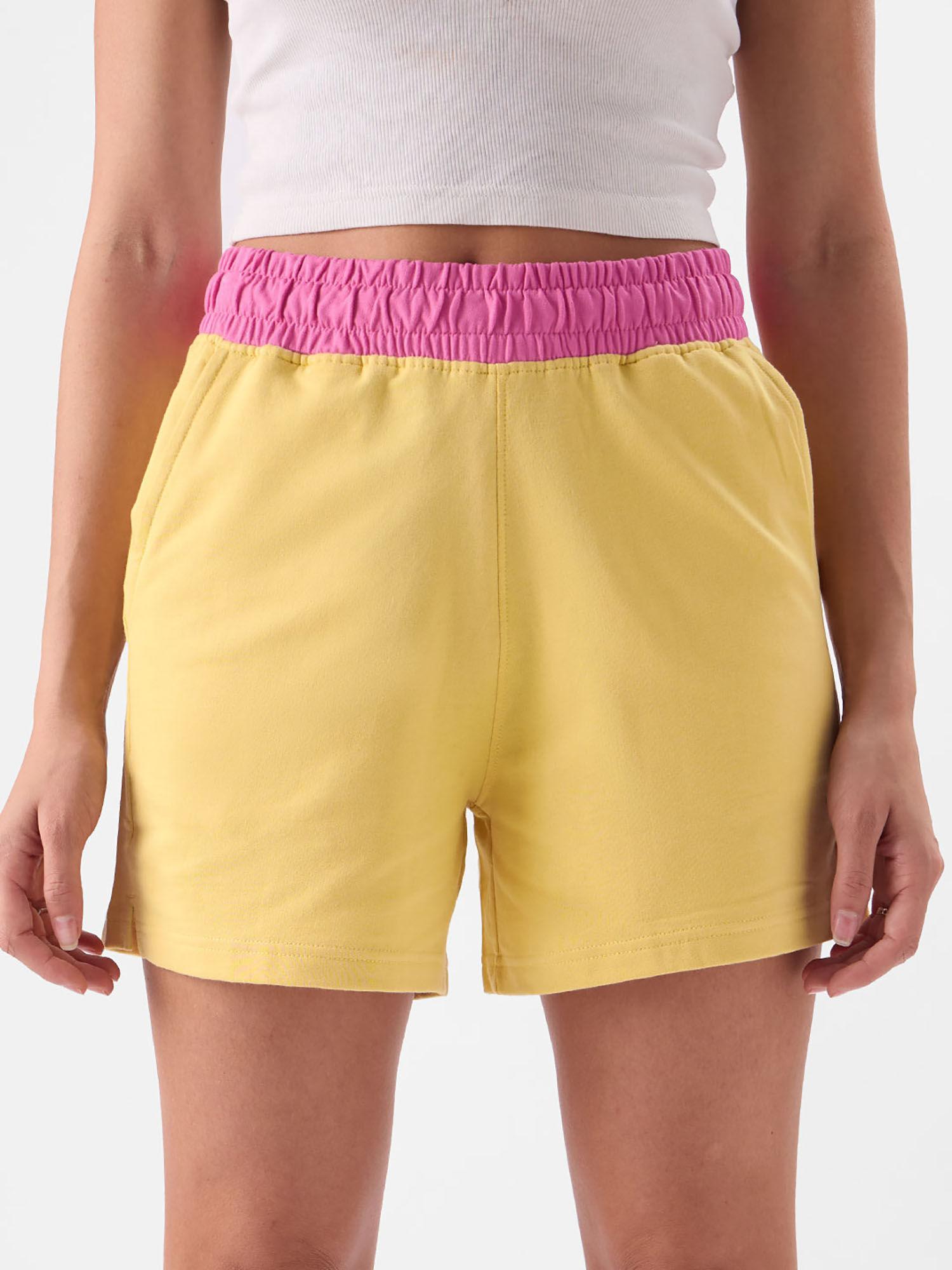 original yellow lemonade lounge women shorts