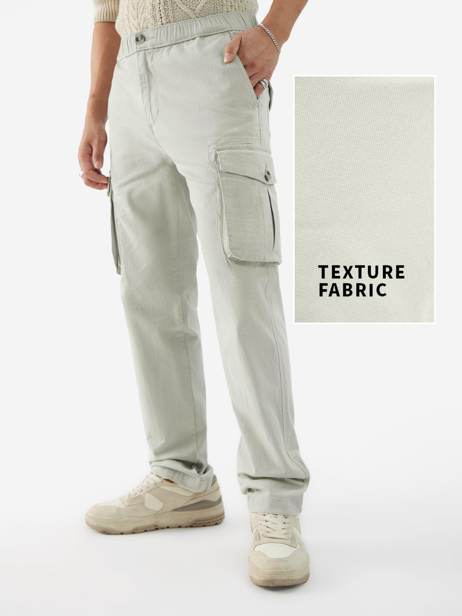 originals: square grey men cargo pants