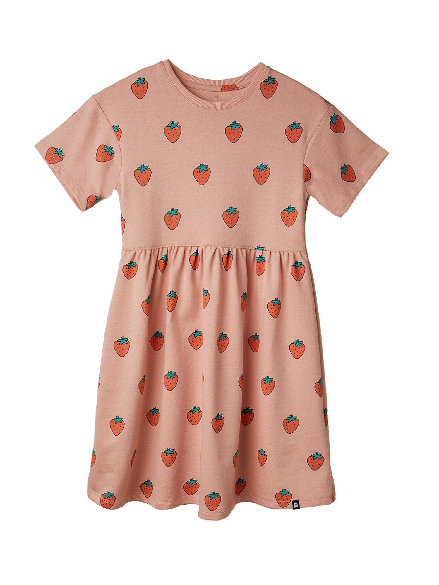 originals: strawberry cotton girls gathered dresses