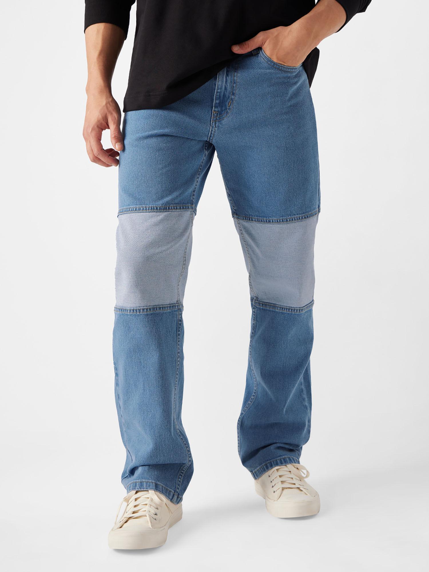 originals: arctic patch men jeans blue