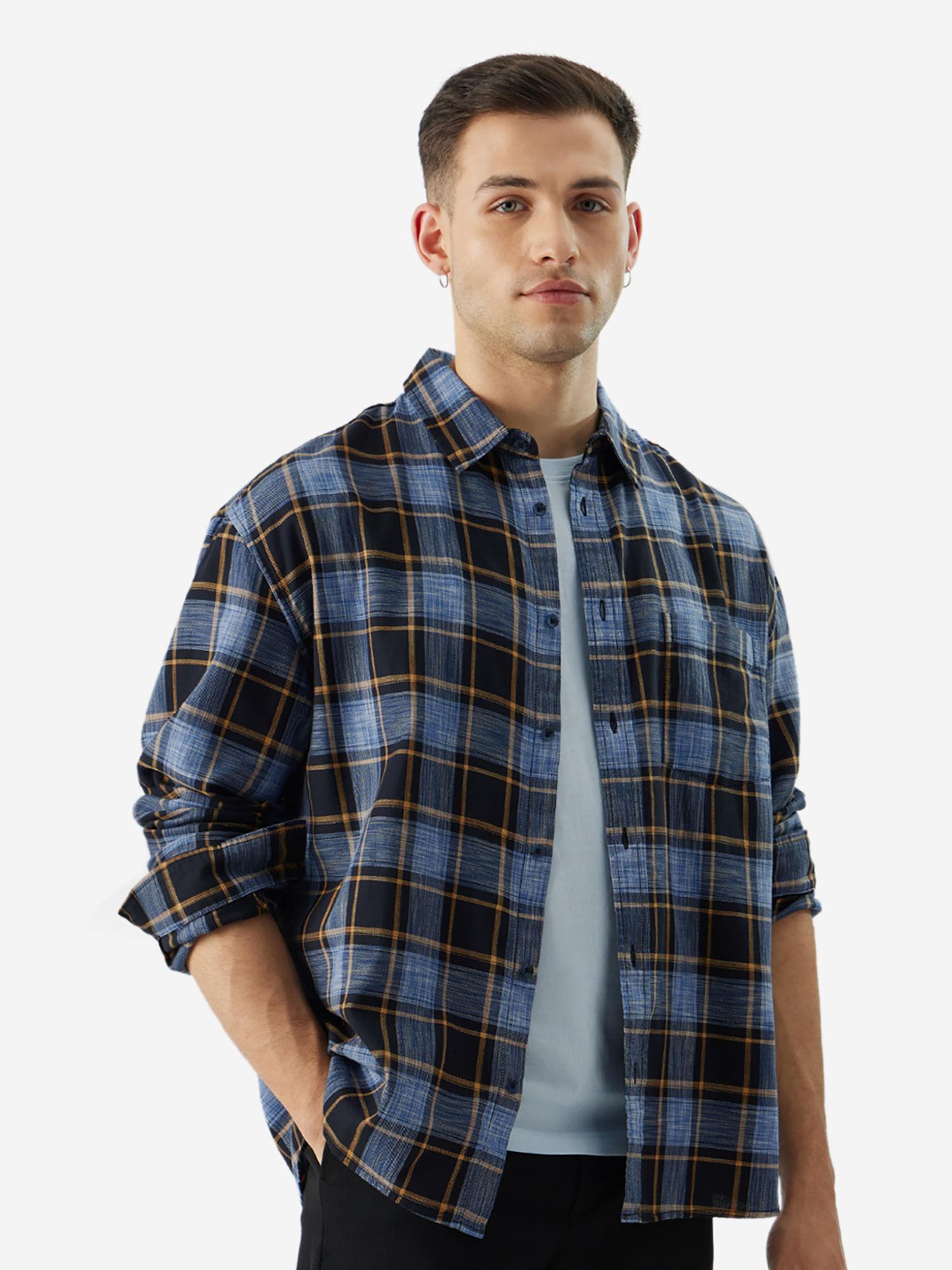 originals plaid: bluebird men relaxed shirt