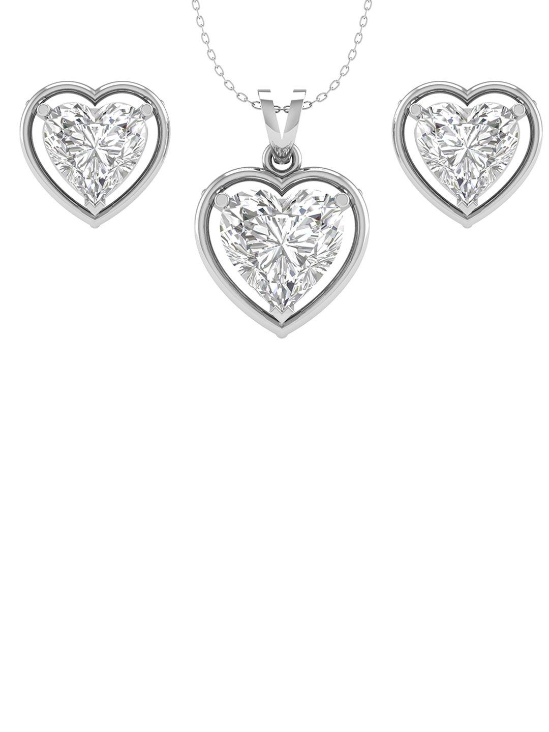 orionz silver-plated jewellery set