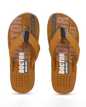 orthopaedic t-strap flip flops