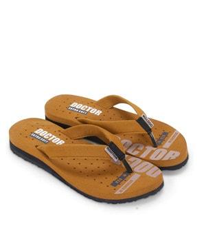 orthopaedic t-strap flip-flops