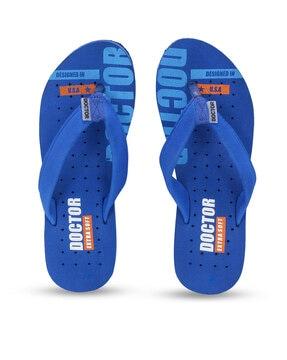 orthopaedic t-strap flip-flops