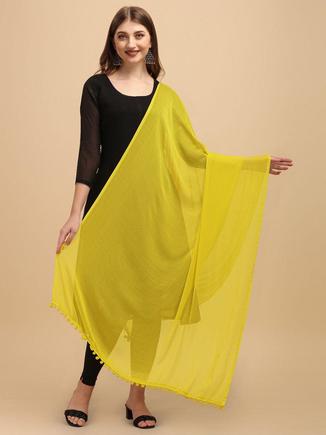 orus yellow dupatta everyday casual use