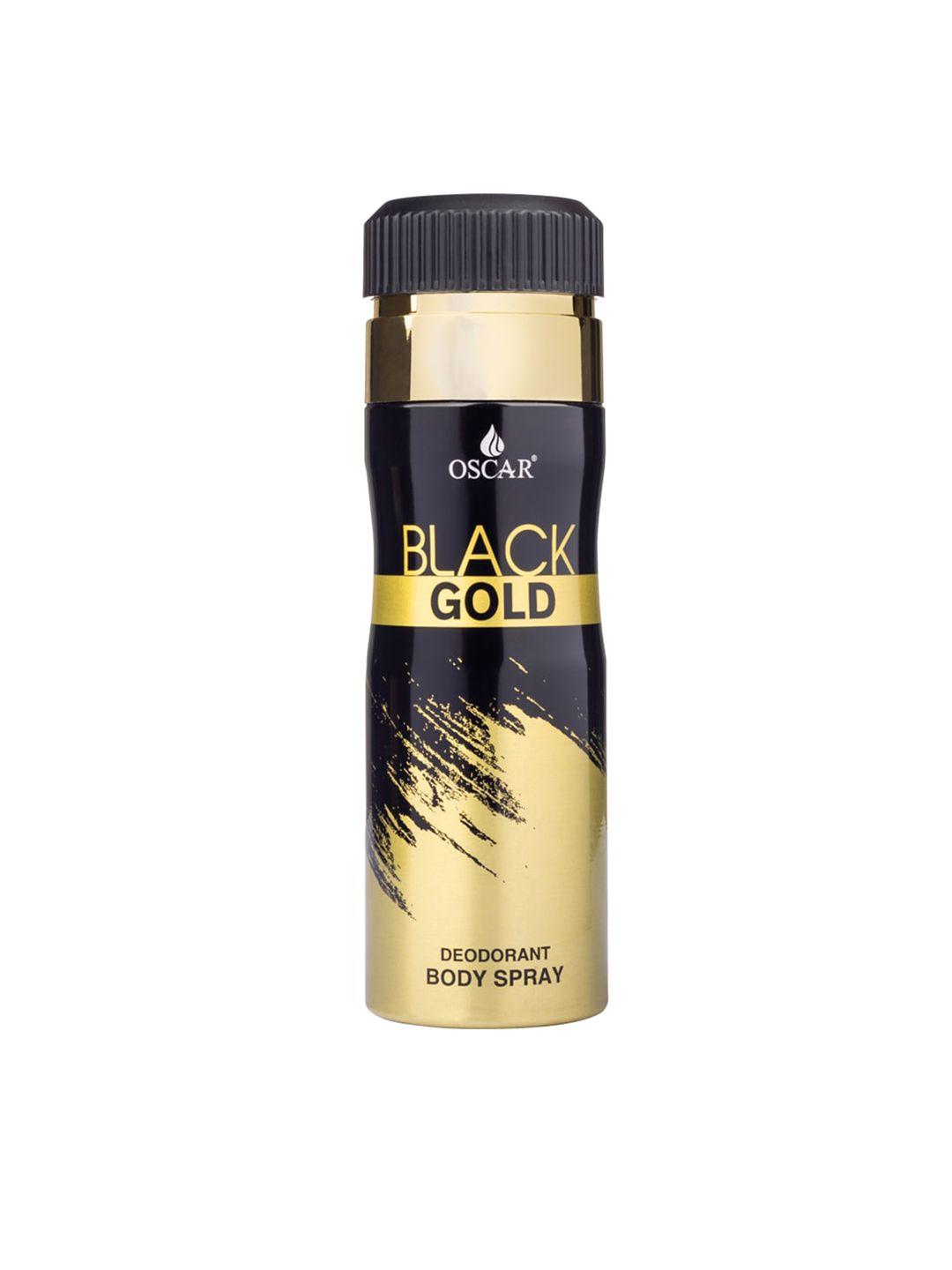 oscar black gold long lasting deodorant spray - 200 ml