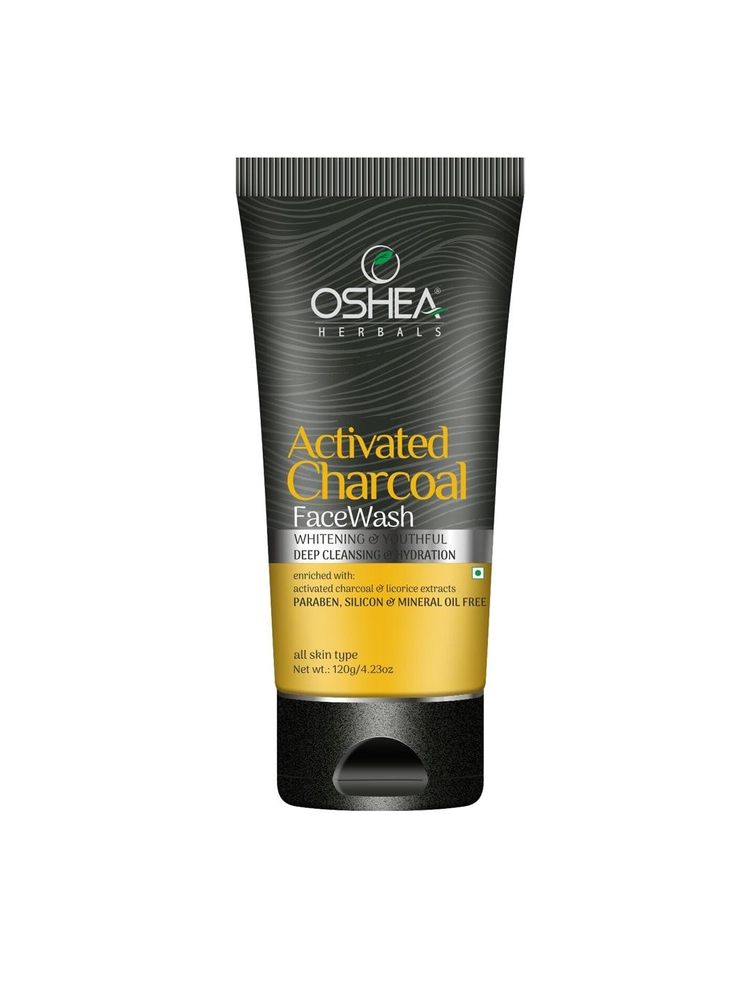 oshea herbals unisex activated charcoal face wash