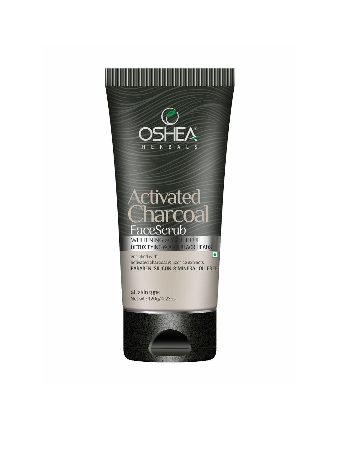 oshea herbals activated charcoal anti blackheads face scrub