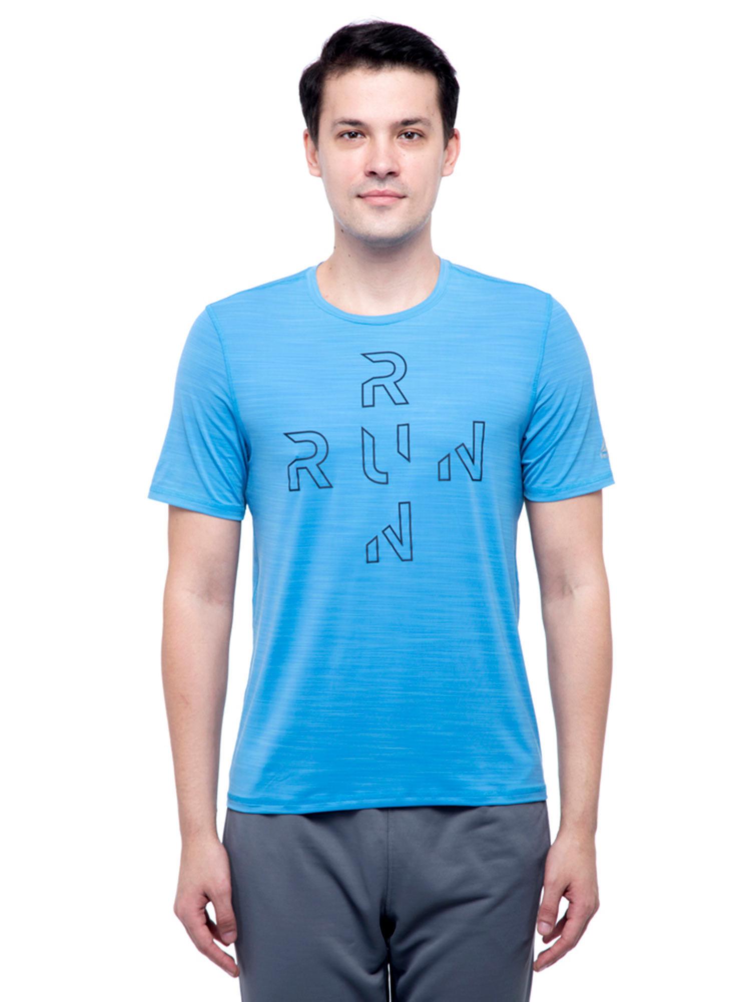osr ss ac tee blue running t-shirt