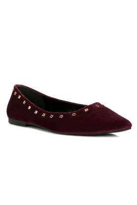 other slip-on women's loafers - purple