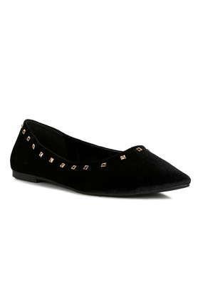 other slip-on women's loafers - black