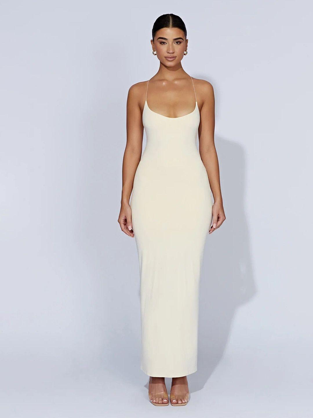 outcast white maxi dress