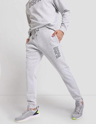 outline logo active joggers