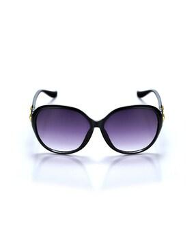 oval uv protected lens sunglasses