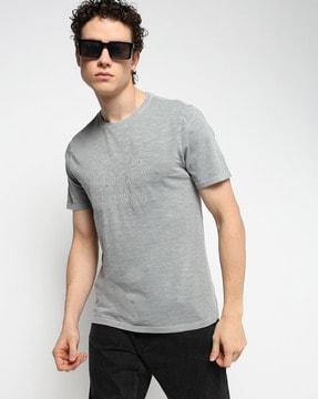 overdyed round-neck t-shirt