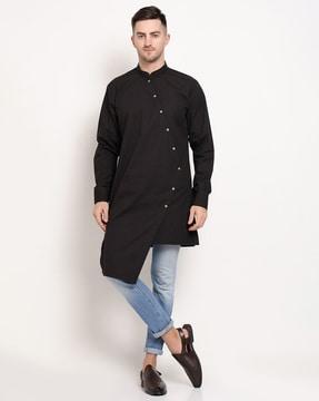 overlap angrakha kurta