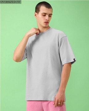 oversized crew-neck t-shirt