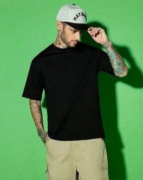 oversized fit crew-neck t-shirt