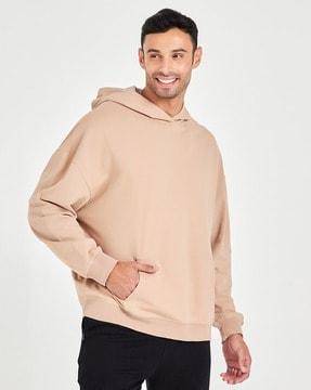 oversized french terry hoodie