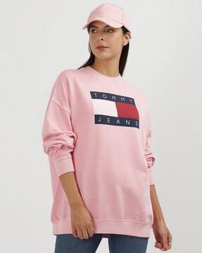 ovs flag crew-neck sweatshirt