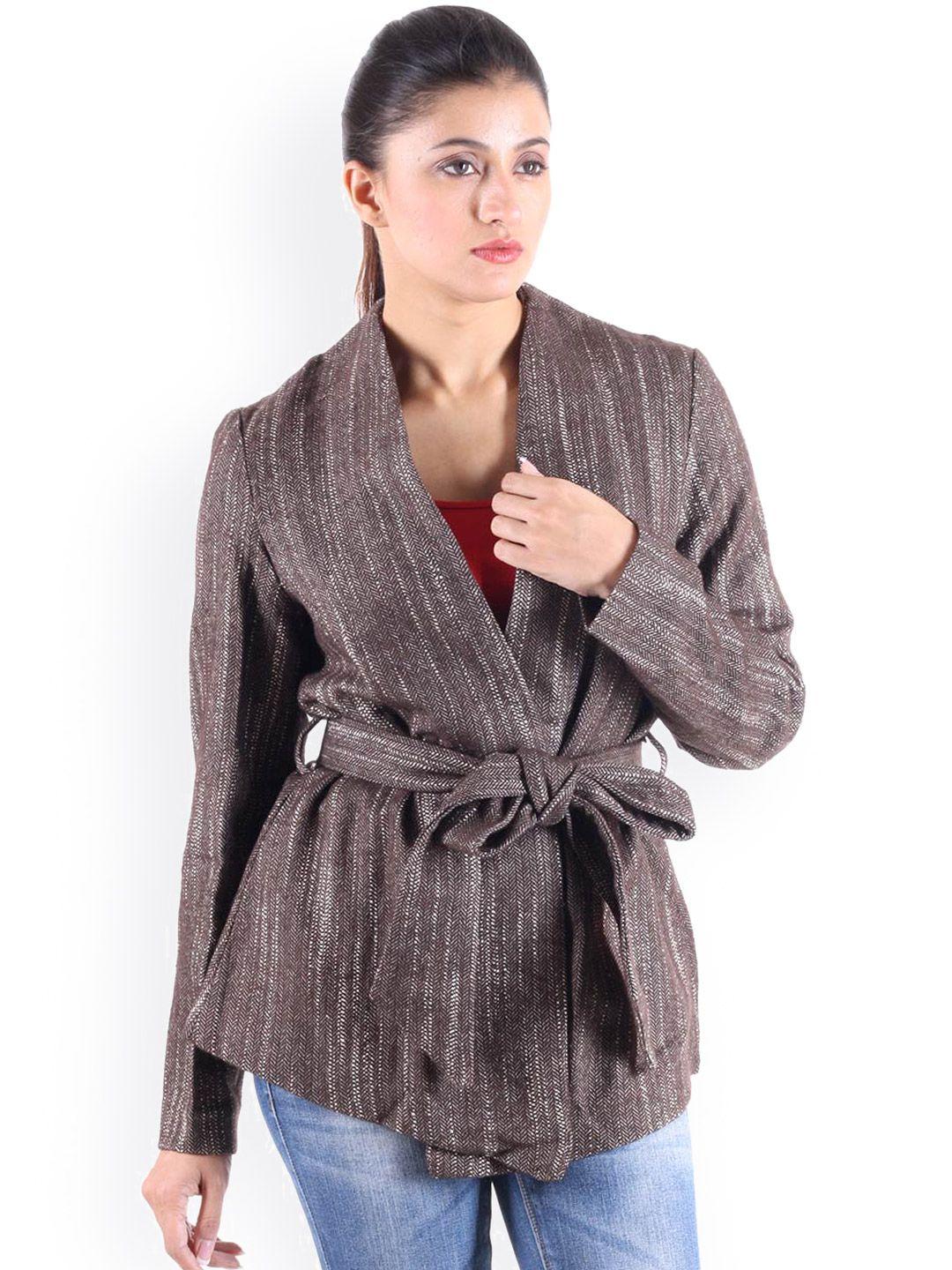 owncraft brown woollen jacket