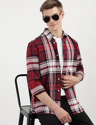 oxford tartan check shirt