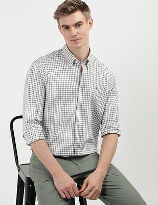 oxford tattersall check shirt