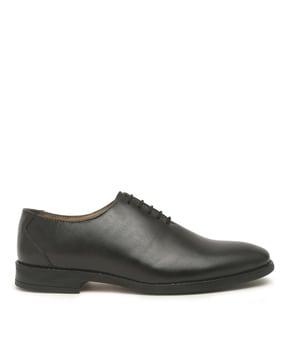 oxfords with genuine leather upper