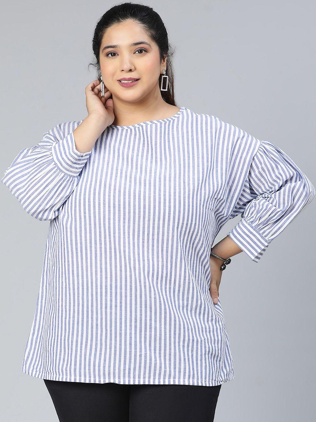 oxolloxo blue striped top