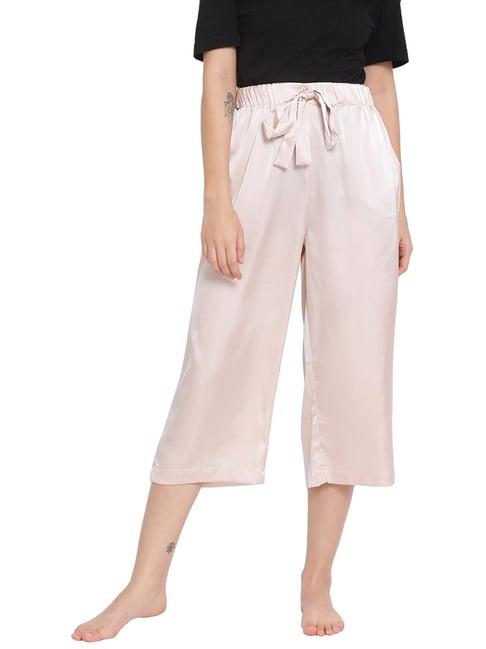 oxolloxo pink mid rise culottes