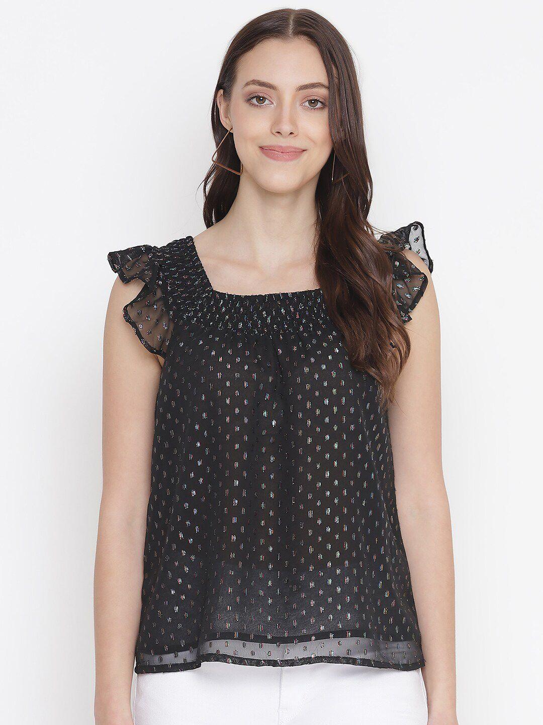 oxolloxo black embellished top