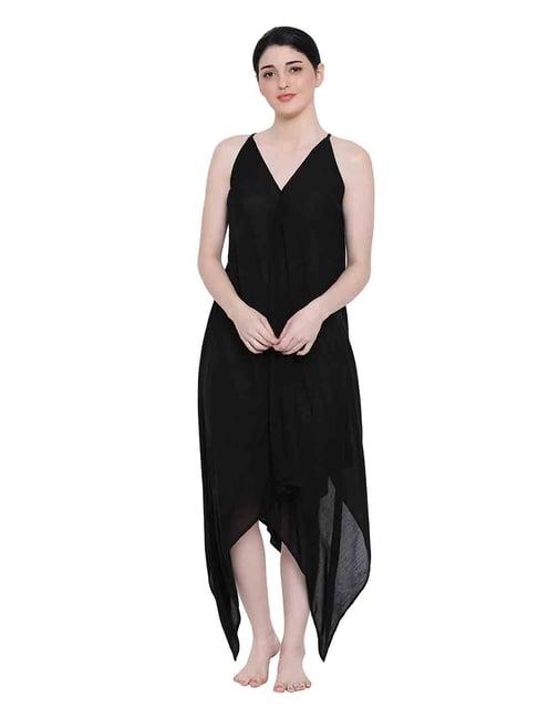 oxolloxo black pearl handkerchief regular dress