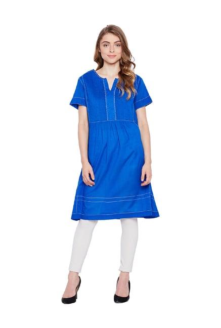 oxolloxo blue regular fit tunic