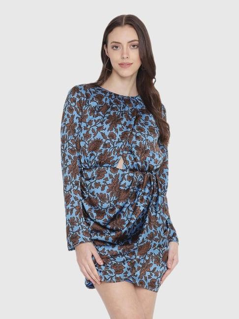 oxolloxo multi floral print dress