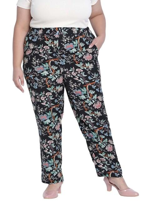 oxolloxo multicolor floral print pants