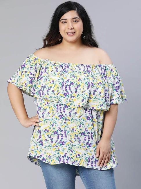 oxolloxo multicolor floral print top