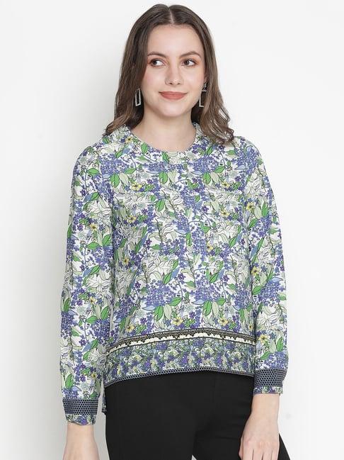 oxolloxo multicolor floral print top